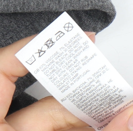 Reiss Men's Grey Full Zip Hoodie M