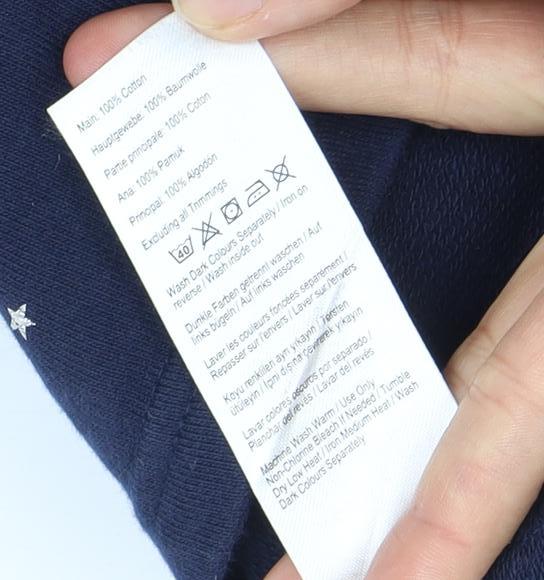 Joules Women's Blue Star Print Shift Dress Size 8