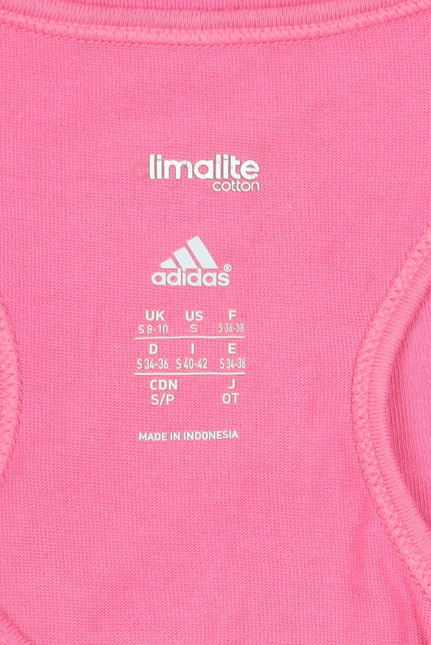 Adidas Women's Pink Tank Top - Size S