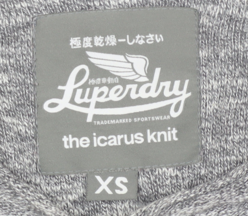 Luperdry Women's Grey XS Cotton Knit Jumper