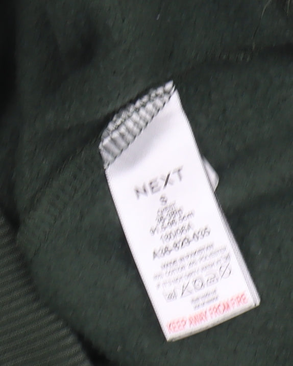 Next Men's Green Pullover Hoodie - Size S