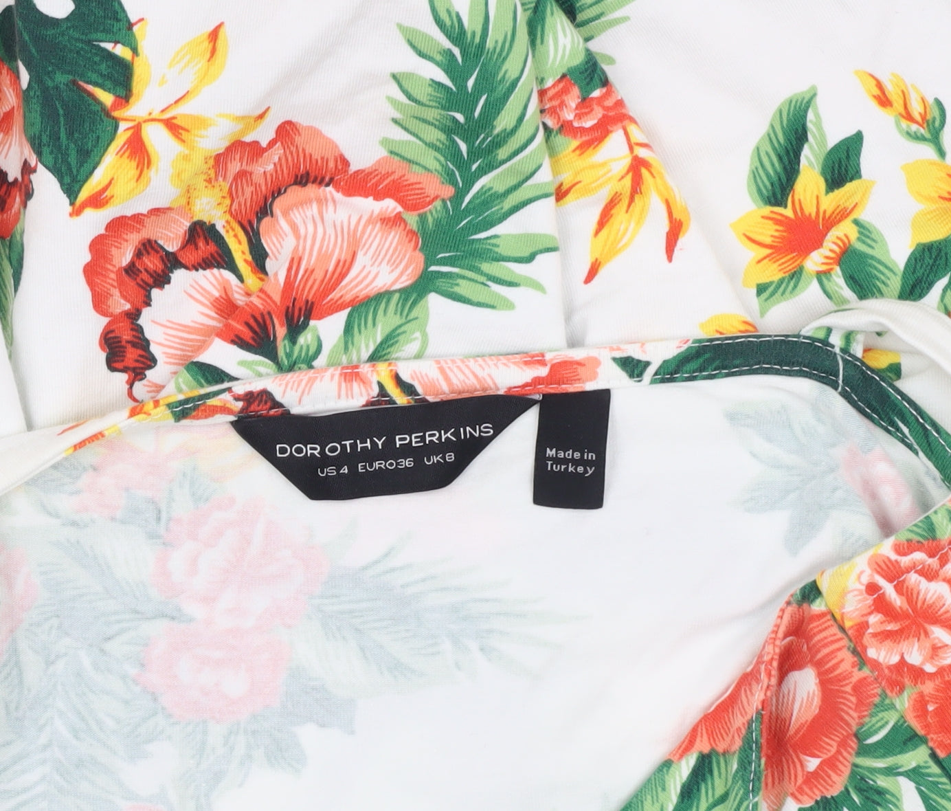 Dorothy Perkins Floral A-Line Dress in Size 8 for Women