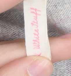 White Stuff Women's Grey Floral Cardigan Size 10