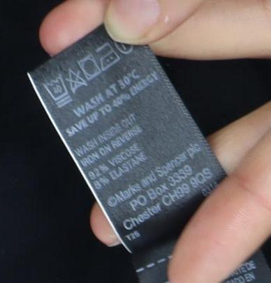 Marks and Spencer Women's Black 3/4 Sleeve Top Size 16