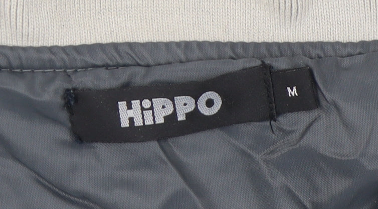 HIPPO Men's Grey Sleeveless Fleece Vest M