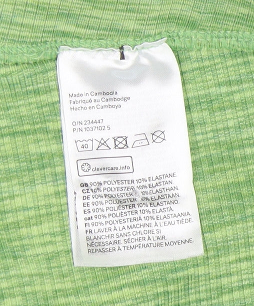 H&M Green Women's Leggings Size 12