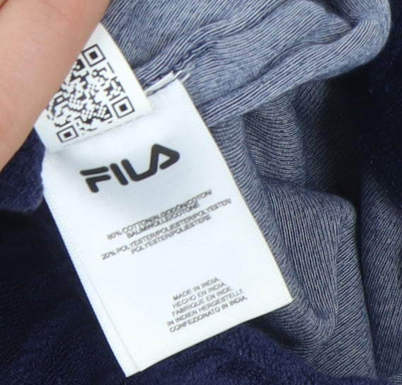Fila Women's Blue Athletic Shorts, M - Gym & Running