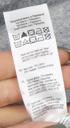 Harvard Girls Grey Jogger Trousers 10-11 Years