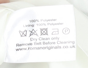 Roman Women's Black & White Polka Dot Fit & Flare Dress Size 10