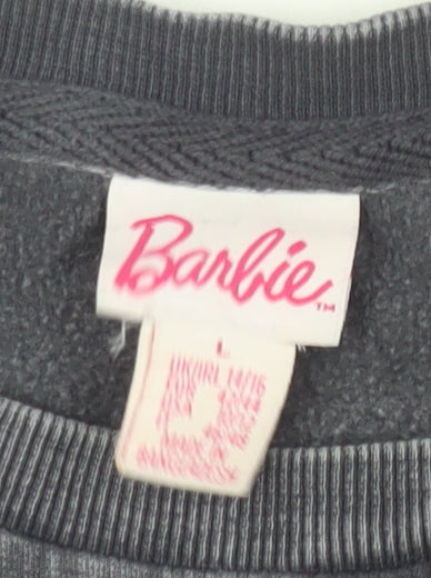 Barbie Women’s Grey Sweatshirt, Size 12