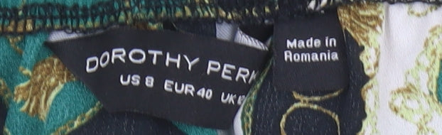 Dorothy Perkins Women's Geometric Bell Sleeve Top