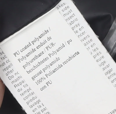 Regatta Men's Black Waterproof Rain Coat L Size