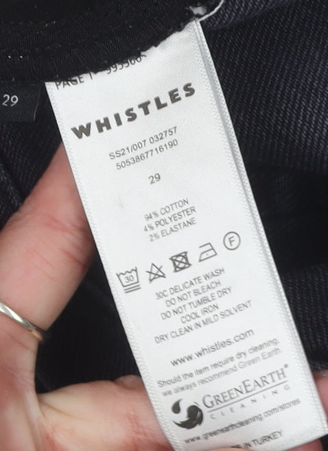 Whistles Women's Blue Skinny Jeans Size 29