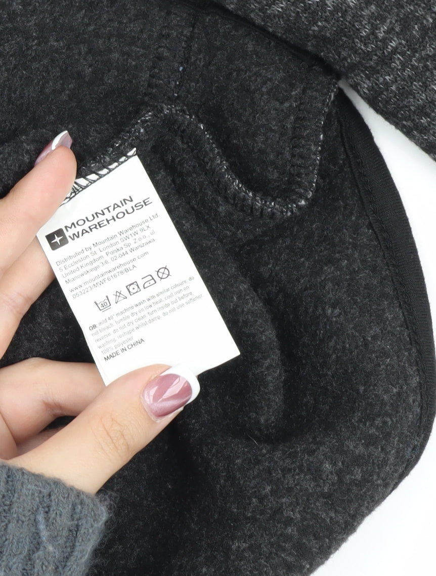 Mountain Warehouse Women's Grey Henley Sweatshirt Size 14