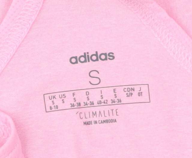 Adidas Women's Pink Tank Top S Gym Yoga