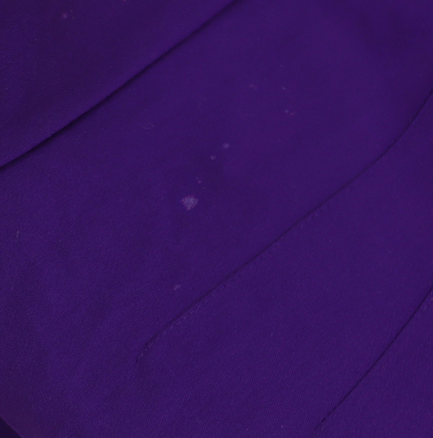 Zara Women's Purple Trousers - Size S, Regular Fit