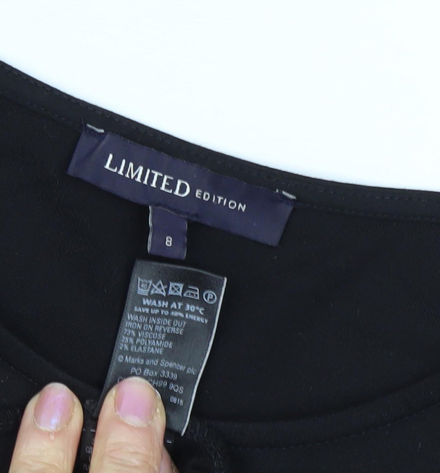 Marks and Spencer Women's Black Dress Size 8