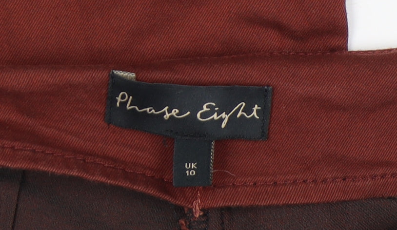 Phase Eight Women's Brown Skinny Trousers Size 10