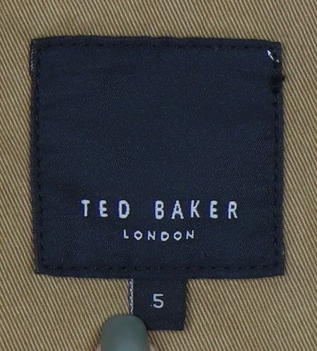 Ted Baker Men's Brown XL Cotton Blazer
