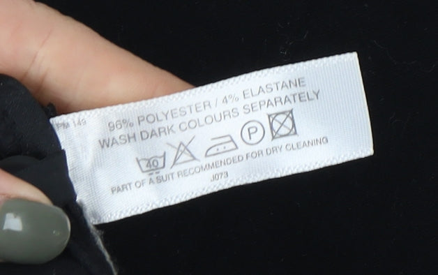 Style by EWM Women's Black Trousers Size 14