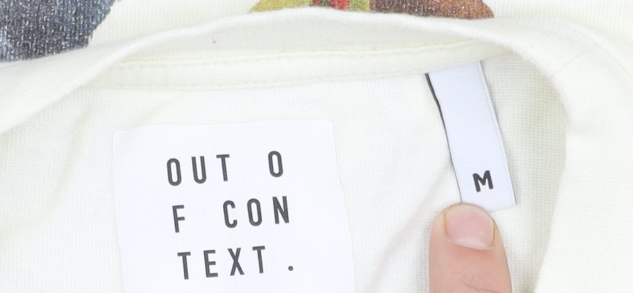 Out of Context Ivory T-Shirt Unisex Medium Nature