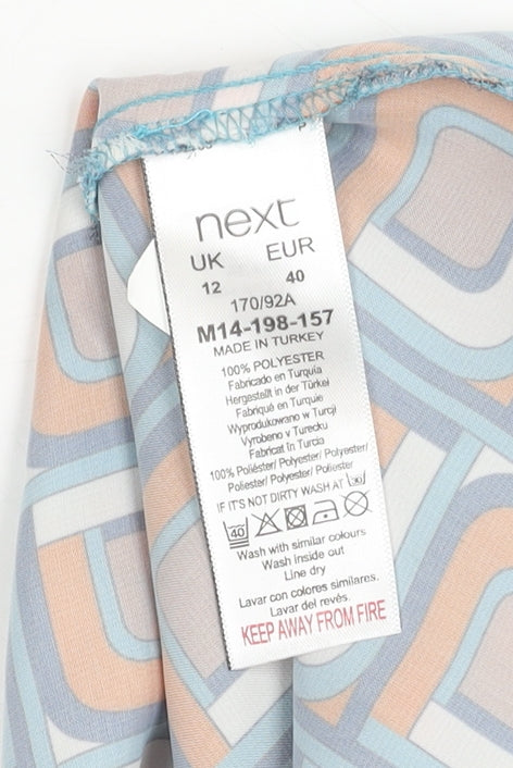 Next Women Geometric Camisole Multicoloured Size 12