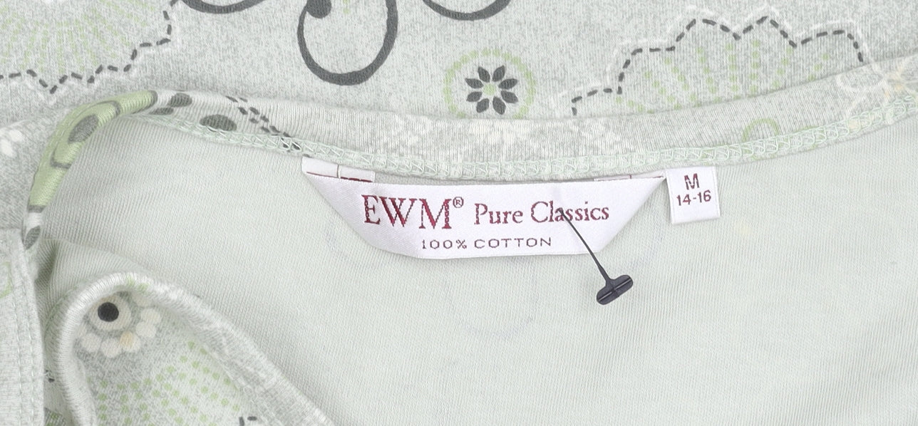 EWM Pure Classics Floral Camisole Tank Women Size 14