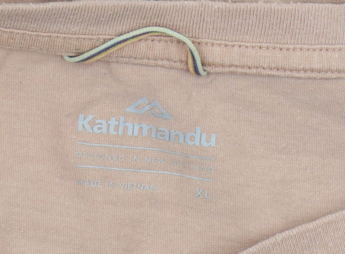 Kathmandu Women's Beige XL Long Sleeve T-Shirt