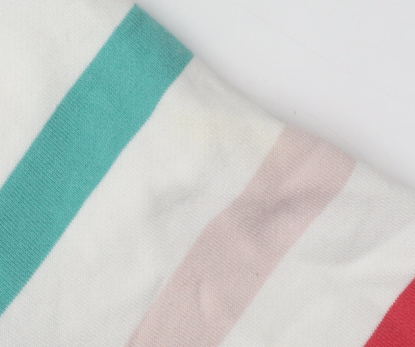 Joules Women's Striped Pullover Sweatshirt, Multicoloured, Size 10