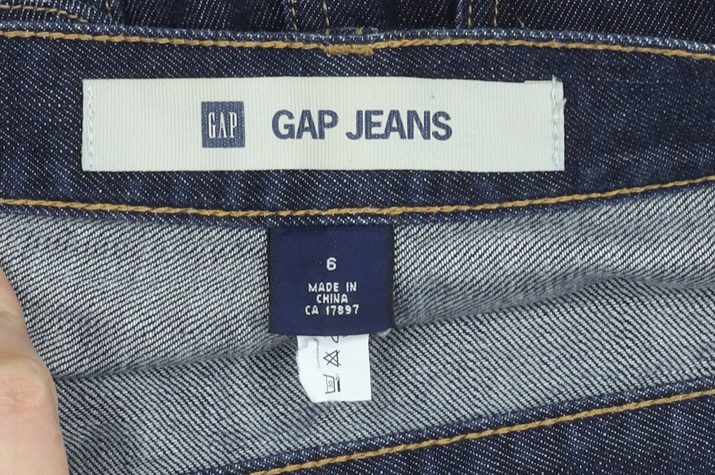 GAP Women's Blue Denim Pencil Skirt Size 6