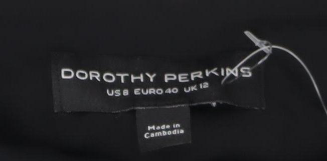 Dorothy Perkins Women's Black Camisole Tank - Size 12