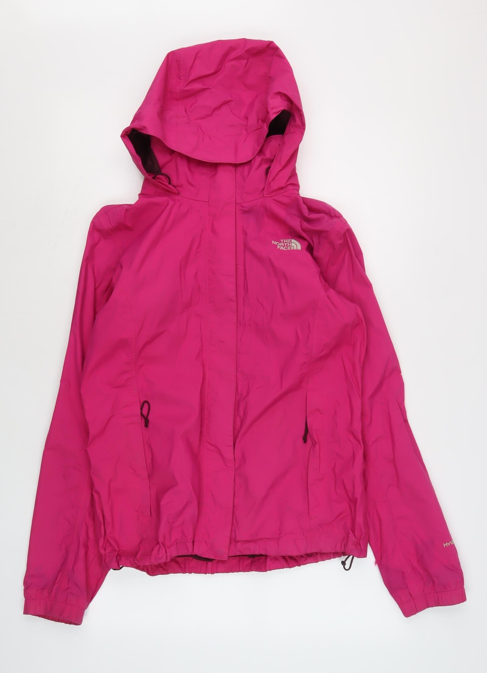 The North Face Women's Pink Rain Jacket M Regular Outdoor – Preworn
