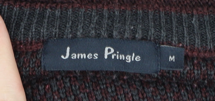 James Pringle Men's Red Pullover Jumper M