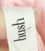 Hush Pink Women's T-Shirt - Size S, Crew Neck, Spring Style