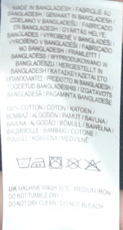 Lee Cooper Men's Blue Graphic Print T-Shirt 2XL