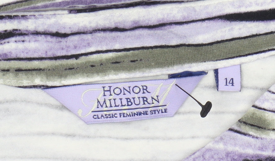 Honor Millburn Women's Multicoloured Top, Size 14