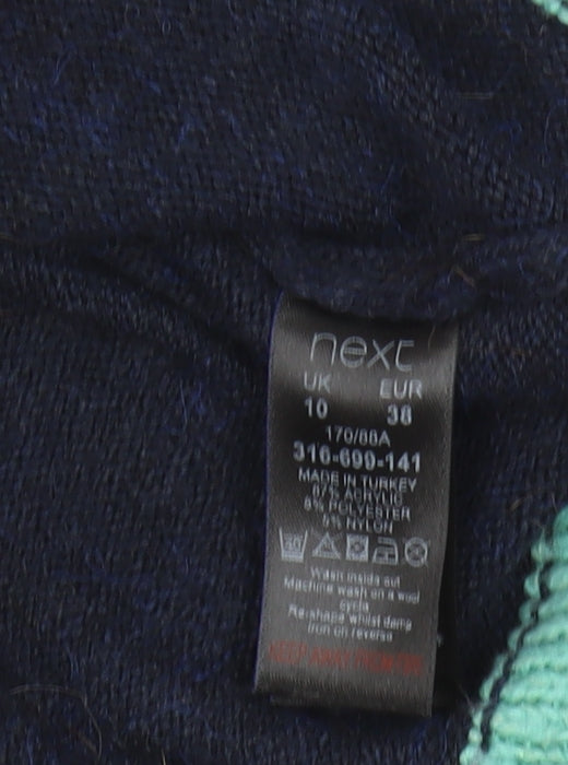 Next Women's Multicoloured Pullover Jumper Size 10