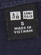 Uniqlo Women's Striped Casual Dress, Blue/Red, Size S