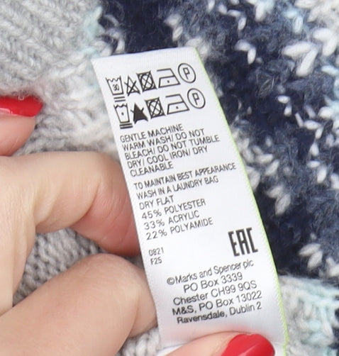 Marks and Spencer Women’s Grey Blue Vest L