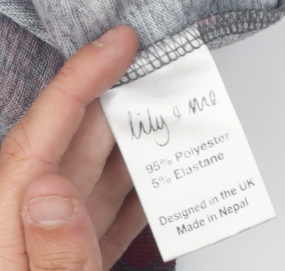 Lily and Me Women's Multicoloured Floral Jumper