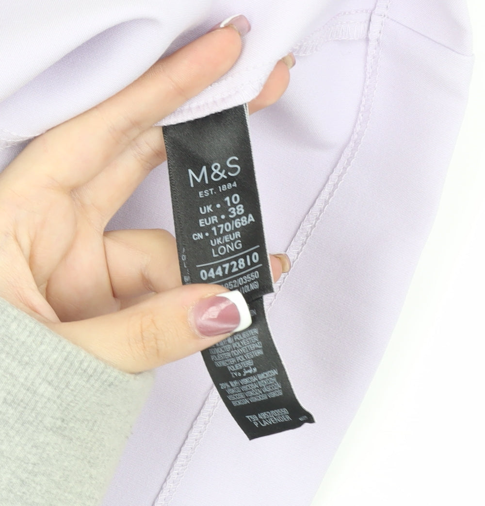 Marks and Spencer Women's White Pencil Skirt Size 10