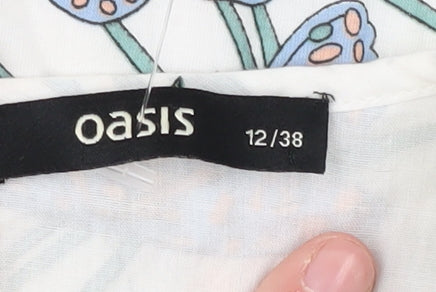 Oasis Women's Multicoloured Floral Blouse