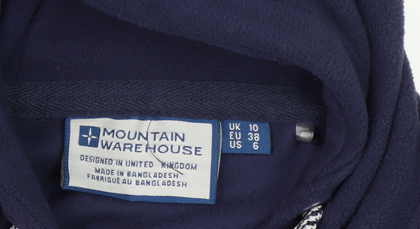 Mountain Warehouse Women's Blue Pullover Hoodie Size 10