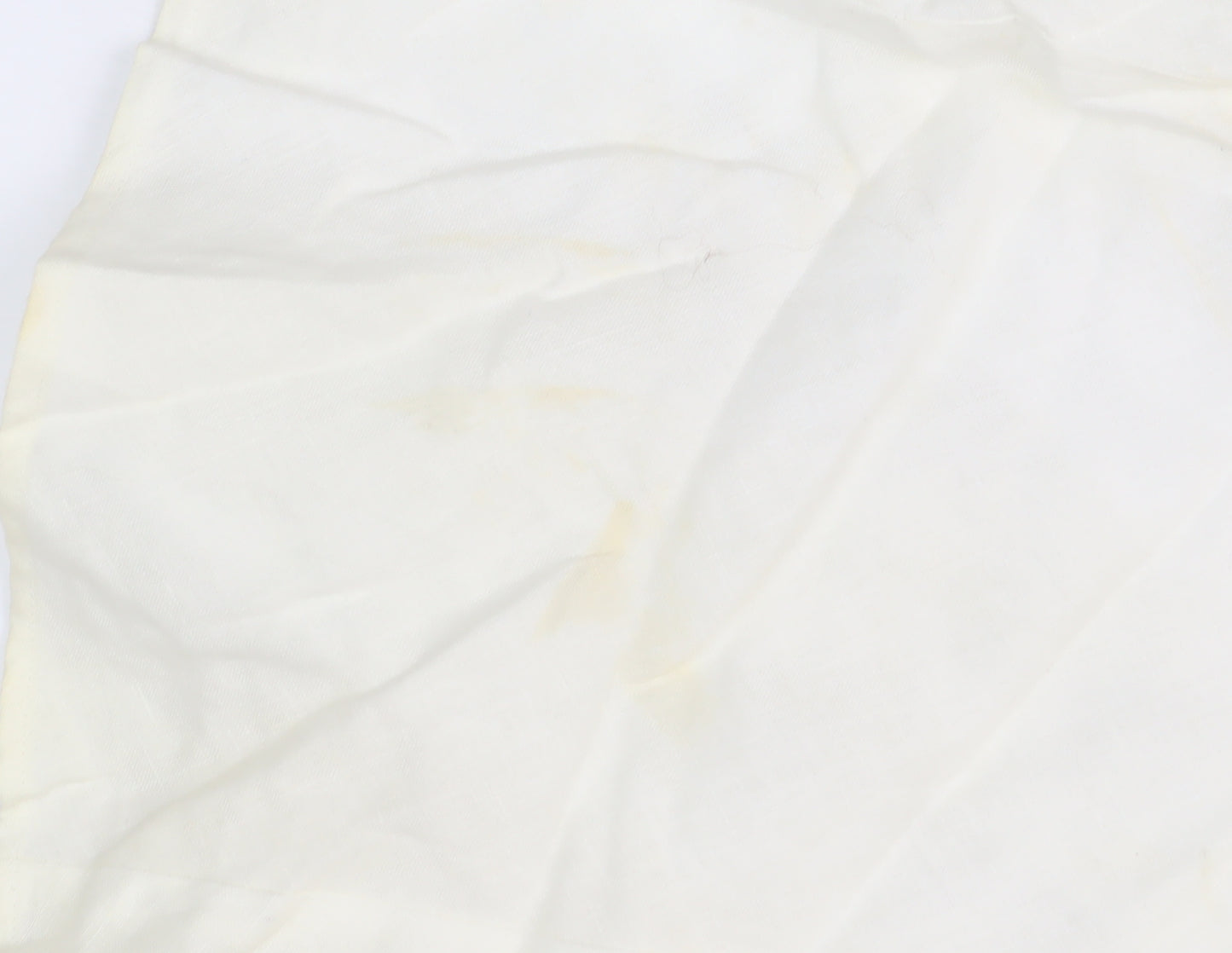 Marks and Spencer Women's Ivory A-Line Midi Skirt, Size 14