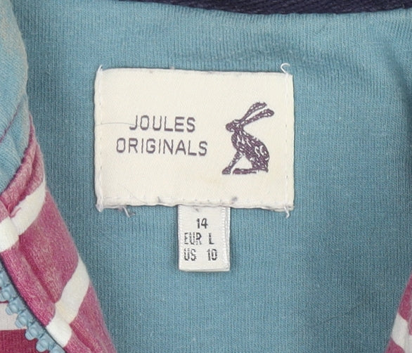 Joules Originals Women’s Multicoloured Striped Pullover Size 14
