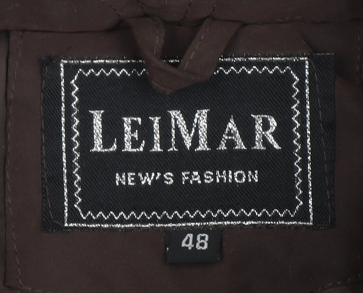 Leimar Women's Brown Quilted Coat Size 20