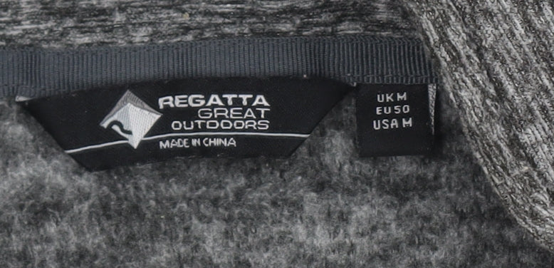 Regatta Men's Grey Full Zip Hoodie M