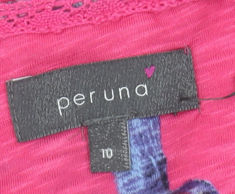Marks and Spencer Women’s Pink Bird T-Shirt, Size 10