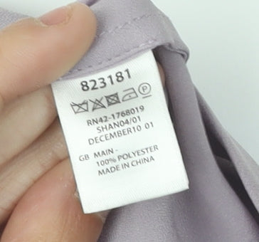 Monsoon Women's Purple Blouse, Size 14