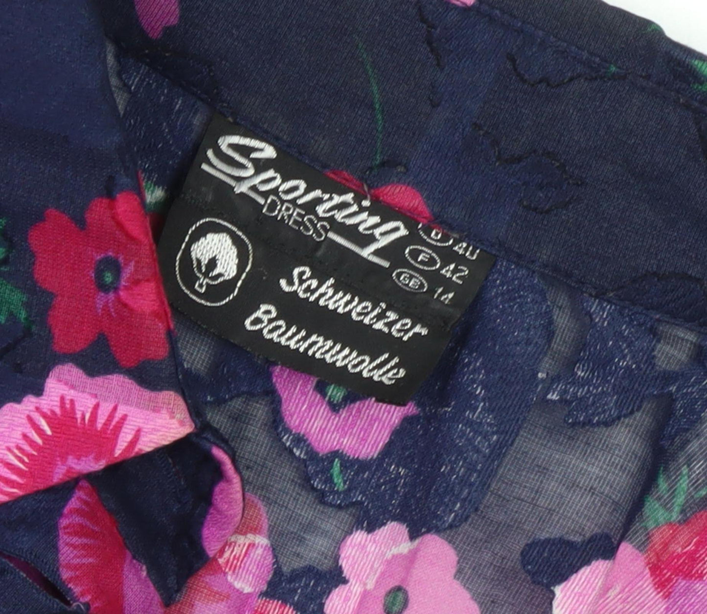 Sporting Women's Floral Shirt Dress, Multicoloured, Size 14